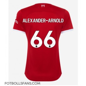 Liverpool Alexander-Arnold #66 Replika Hemmatröja Damer 2023-24 Kortärmad